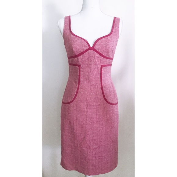 David Meister Dresses & Skirts - DAVID MEISTER Pink Sheath Dress Size:2